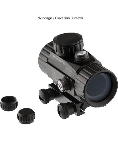 UTG 3.8 ITA Red/Green CQB Dot Sight with Integral Mount - Black - Buy Online on GoSupps.com
