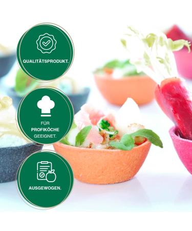 Buy Crocin Dough Bowl | Color-Neutral Tart Floor | Vegan Handcrafted | Perfect for Catering & Restaurants | 240 Pieces Neutre 240 - International Shipping - Buy Online on GoSupps.com