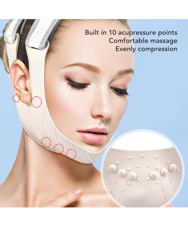 Face Slimming Belt Face Lift Belt Silicone Adjustable High Elastic Compression Breathable for Salon - Buy Online on GoSupps.com