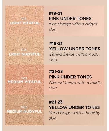 EQUMAL No More Cushion Foundation SPF50+ PA++++ - Air Fit Full Coverage Foundation for Dewy Finish, Long Lasting Formula - 4 Shades Available - 0.5oz (N02 MEDIUM NUDYFUL) - Buy Online on GoSupps.com