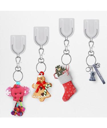 20pcs Swivel Snap Hooks with Key Rings for DIY Crafts & Jewelry Making - Lobster Claw Clasp Keychain Clips for Lanyards & Christmas Decor - Buy Online on GoSupps.com