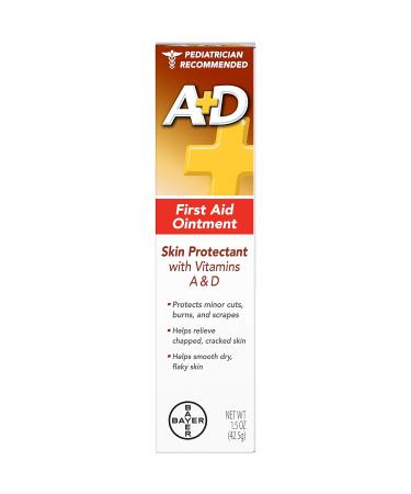 A+D First Aid Ointment Skin Protectant with Vitamin A&D 1.50 oz (Pack of 2) - Buy Now! - Buy Online on GoSupps.com