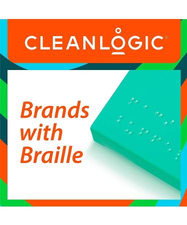 Cleanlogic Organic Cotton Exfoliating Body Scrubbers - 6 Count - Buy Online on GoSupps.com