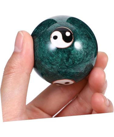 Ultechnovo 8 STK Health Massage Handballs - Black Cloisonn Baoding Balls for Hand Training & Fitness - Buy Online on GoSupps.com