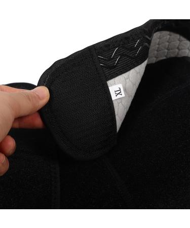 NOLITOY Adjustable Thigh Brace Support | Breathable Neoprene Quadriceps & Hamstring Compression Sleeve for Men & Women - Non-Slip Thigh Wraps - Buy Online on GoSupps.com