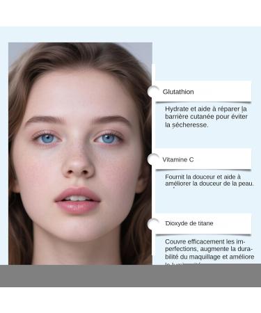  G n rique Cushion Foundation Matte Anti-Perspirant Cushion Concealer for Women Brightening Camouflage Cream for School Travel Parties Business Trips Camping - Buy Online on GoSupps.com