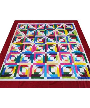 50 PCS 8x8 Pre-Cut Cotton Fabric Squares Bundle for Sewing & Quilting Beginners - Buy Online on GoSupps.com