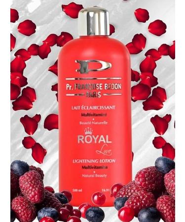 Pr. Francoise Bedon ROYAL Lightening Lotion - Natural Multivitamins for Radiant Skin 500ml | International Shipping - Buy Online on GoSupps.com