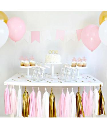 Rsstarxi 24 Pack Oh Baby Cupcake Toppers Glitter Baby Baptism Cupcake Picks Baby Shower Cake Decorations for Gender Reveal Birthday Party Decorations Pink Style 2 Pink - Buy Online on GoSupps.com