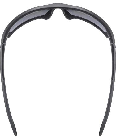 Uvex Unisex Sportstyle 225 Sports Glasses - One Size Black Mat/Silver | Premium UV Protection & Style for Every Sport - Buy Online on GoSupps.com