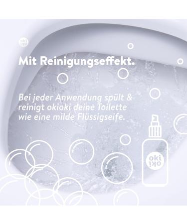 Okioki Toilet Spray 3x75ml | Natural Fragrance & Cleaning | Vegan Essential Oils | Up to 450 Applications - Buy Online on GoSupps.com
