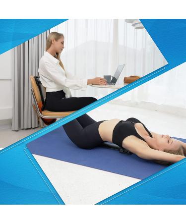 Lumbar Back Stretcher and Pain Relief Device for Herniated Disc, Sciatica, Scoliosis - Back Massage Spine Board for Lower and Upper Back Muscle Pain Relief - Buy Online on GoSupps.com