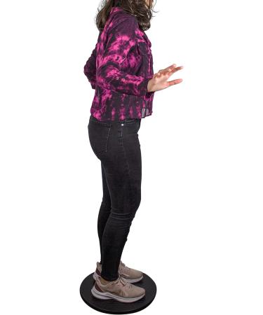 Mobiclinic 40 cm Black Transfer Aid Turntable - European Brand | Shop Internationally for Mobility Solutions - Buy Online on GoSupps.com