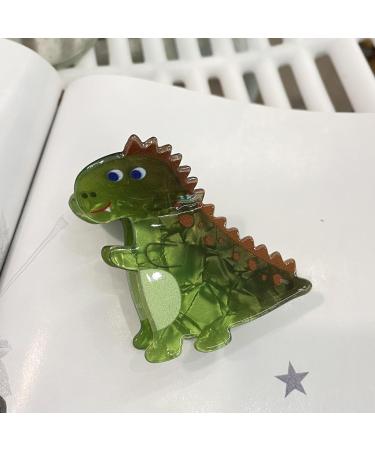 Dtaigou Animal Hair Clips | Dinosaur Nonslip Hair Clamps Novelty Fashionable Acrylic Animal Hair Clips For Children Women Kids Little Girls Stegosaurus - Buy Online on GoSupps.com