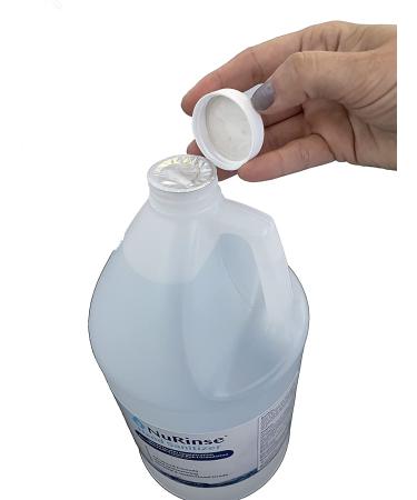 NuRinse 80% Alcohol Unscented Hand Sanitizer - 1 Gallon Size - Made in USA - 128 fl oz - Buy Online on GoSupps.com