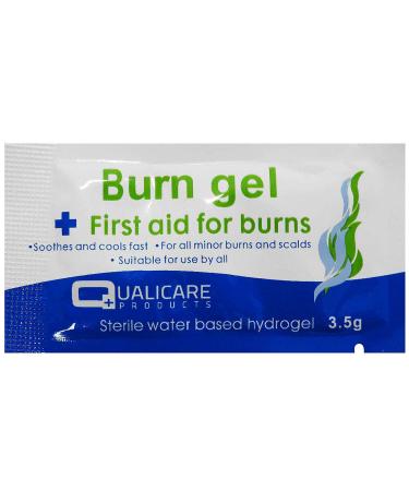 6 x Sterile Burn Gel BLOTS First Aid Kit Burns Scalds Bandage FFD FAK Trauma Camping Jel