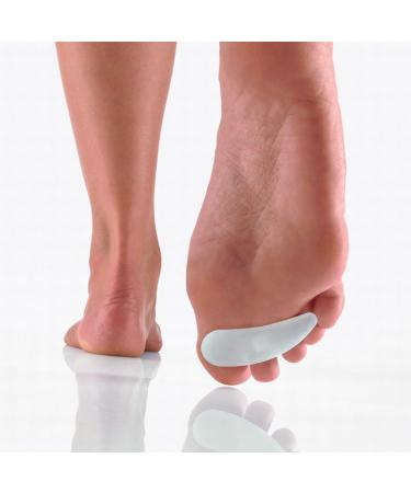 4x Silicone Gel Toe Separator for Hammer Toe & Hallux Valgus Correction | Comfortable Foot Pain Relief - Buy Online on GoSupps.com