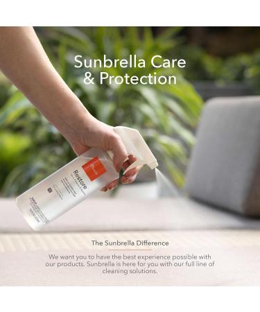 Sunbrella Restore Fabric Protector Spray | Waterproofing Spray for Outdoor & Upholstery | Easy to Use Non-PFAS | 16 fl oz - Ultimate Fabric Protection - Buy Online on GoSupps.com
