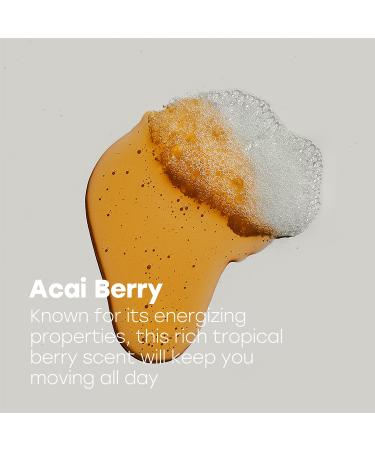 RICH FARMERS Organic Liquid Castile Soap Acai Berry - 16 oz | Sunflower, Olive, and Coconut Oils | Natural Ingredients - Buy Online on GoSupps.com