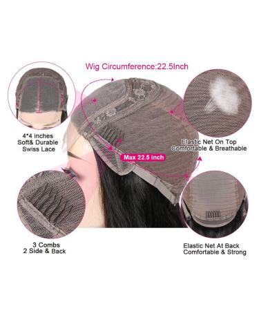 28 Glueless Lace Front Human Hair Wig - Pre Plucked Brazilian Deep Wave, 150% Density, Natural Hairline - Buy Online on GoSupps.com