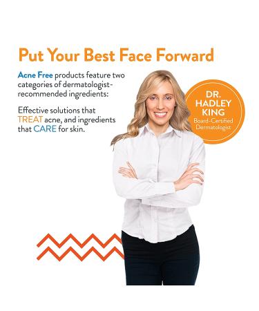 Acne Free Sulfur Foaming Cleanser with Lemon Oil, Ceramides & Oat Extract - 5 oz - Buy Online on GoSupps.com