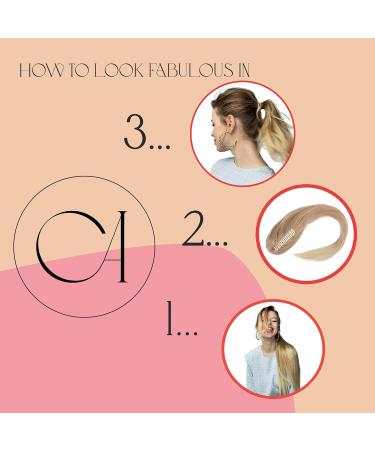 CAISHA 28 Extra Long Straight Ponytail Hairpiece | Heat-Resistant Synthetic Fibres | Ombr Brown Blond #8T613 H119 - Buy Online on GoSupps.com