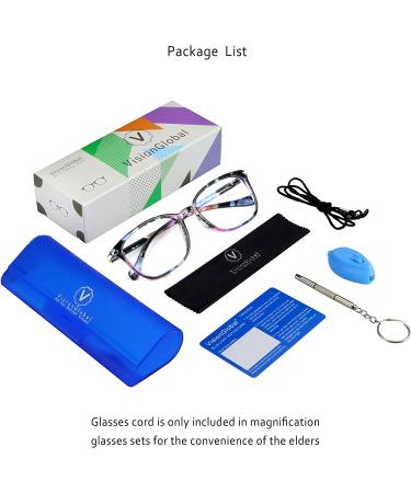 Women's Blue Light Blocking Glasses | Anti-Eyestrain Computer/Reading/TV Stylish Square Frame | Anti-Glare (+2.25 Magnification) - Nola Pink - Buy Online on GoSupps.com