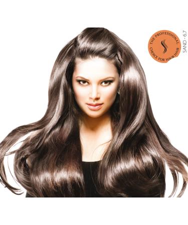 Femmas Dark Blonde Sand 6.7 - Professional Cream Hair Color with Argan Oil & Keratin | Permanent Tint for Radiant Durable Color - 100ml - Buy Online on GoSupps.com