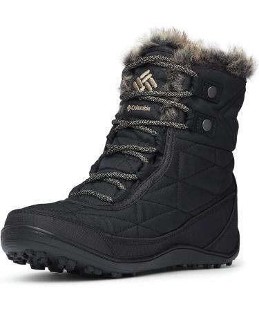 Columbia Women's Minx Shorty III Snow Boot 9 Black Pebble - Stylish & Waterproof - Buy Online on GoSupps.com