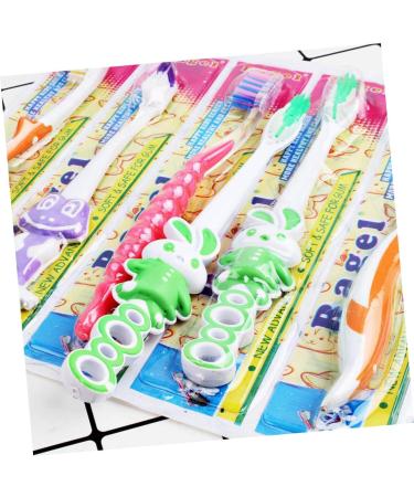 Gatuida Whitening Toothbrush - 36 Pcs Cartoon Toddler Cleaning Brush | Sensitive Toothbrush for Kids - International Shipping Available - Buy Online on GoSupps.com
