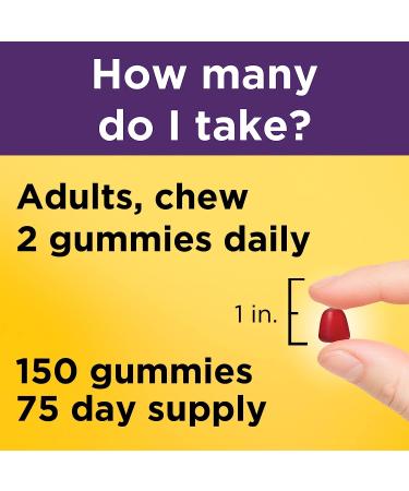 Nature Made Hair Skin and Nails with Biotin 2500 mcg Gummies - 75 Day Supply for Healthy Hair, Skin & Nails Support - Buy Online on GoSupps.com