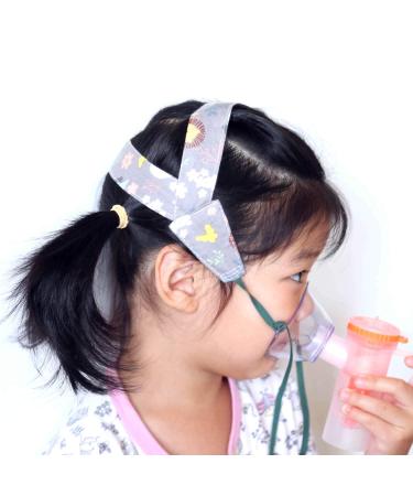 No-Slip Nebulizer Head Strap for Cool Mist Inhaler Secure Comfortable Adjustable Mask Strap Mask Holder for Children Kids