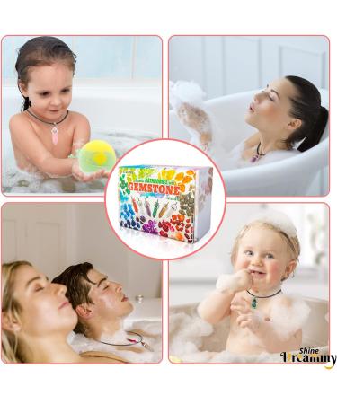 Surprise Gemstone Jewelry Bath Bombs for Girls with Essential Oils - Handmade Spa Set for Kids. Perfect Birthday or Christmas Gift - SET1 - Buy Online on GoSupps.com