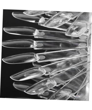 Mikinona Acrylic spiral nail practice holder spiral nail practice stand spiral nail display holder spiral nail art stand spiral nail color display stand nail art stands manicure sample 6.2x6.2cm Grey - Buy Online on GoSupps.com