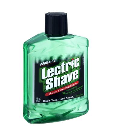 Williams Lectric Shave Electric Razor Original Pre-Shave 7 Oz