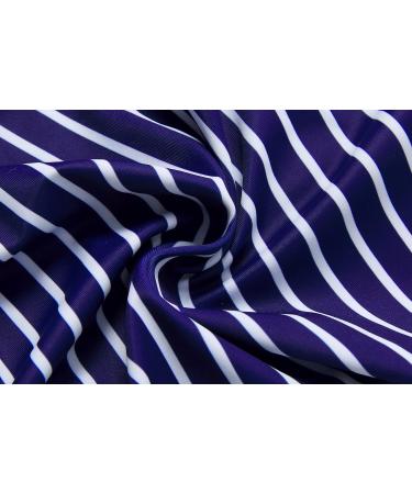 BONVERANO Baby Boys Swimsuit | UPF 50+ Full-Zip Hoodie One Piece Swimwear | 2-3 Years Stripe - Buy Online on GoSupps.com