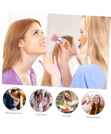 Multi-Purpose Mushroom Head Makeup Brush - Portable Cosmetic Applicator & Gentle Powder Tool for Flawless Finish | Buy Online Internationally - Buy Online on GoSupps.com