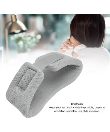 Foam Neck Brace with V Shaped Design Adjustable Neck Support Collar Ergonomic for Reduced Neck Pressure Home Office Traveling Foam Material - Buy Online on GoSupps.com