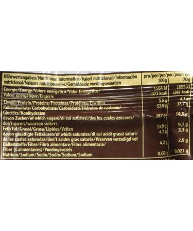 Buy Energy OatSnack - Handmade Natural Chocolate Bars 30 x 65g (1 Pack 1950g) - Ideal Healthy Snack for International Shipping - Buy Online on GoSupps.com