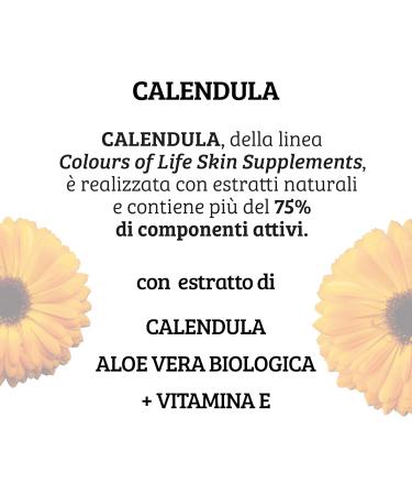 Optima Naturals Colours Of Life Calendula Cream - 33% Natural Care After-Sun Relief 100g - International Shipping Available - Buy Online on GoSupps.com