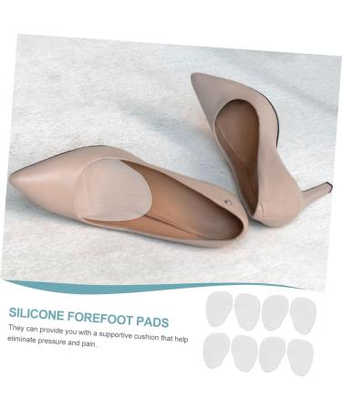 FOMIYES High Heel Inserts - Breathable Metatarsal Pads & Shoe Cushions for Comfort | 4 Pairs Sports White 10x7x0.8cm - International Shipping Available - Buy Online on GoSupps.com