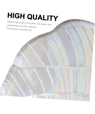 Didiseaon 2 Stks Manicure Makeup Kleurenpalet Nail Board Nail Art Plate Transparent - Buy Online on GoSupps.com