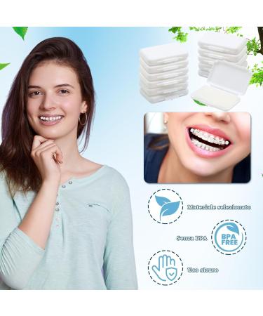 Buy Borisca Orthodontic Wax - 12 Cartridges & Spatula for Oral Care | Prevent Mouth & Lip Scratches - International Shipping Available - Buy Online on GoSupps.com