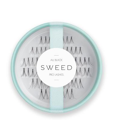 Sweed Lashes Schwarz All Black SW010 - Premium Faux Mink Lashes for Stunning Eyes | Shop Internationally - Buy Online on GoSupps.com