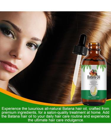 Batana Oil for Hair Growth Organic Cold Pressed 100% Pure Batana Oil Prevents Hair Loss & Repairs Damaged Hair Nourishing Hair Oil for Men & Women All Hair Types 60ml - Buy Online on GoSupps.com