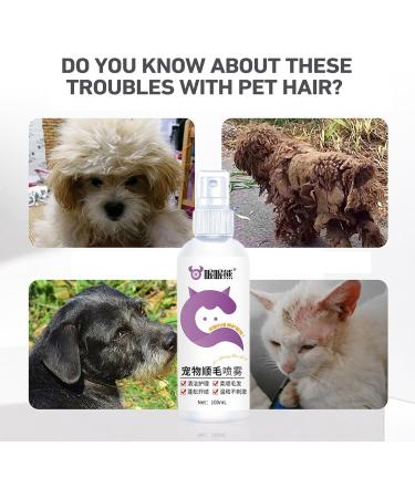  Bexdug Detangling spray for pets 100ml deodorizing dog grooming anti-static nourishing detangling for dog hair pH balanced Bexdug - Buy Online on GoSupps.com