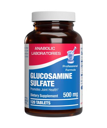 Glucosamine Sulfate Joint Health Supplement - Soft Tissue Cartilage Tendon and Ligament Supplement for Enhanced Mobility Comfort and Flexibility - Non-GMO Sodium Free & Made in the USA - 120 Servings