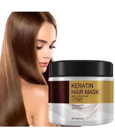 Collagen Hair Treatment for Women Collagen Hair Mask Essence for Dry Damaged Hair Hair Gain Mask for Dry Hair Keratin Hair Mask Deep Repair Conditioner Hair Masks Hair Repair Nourishing Masks