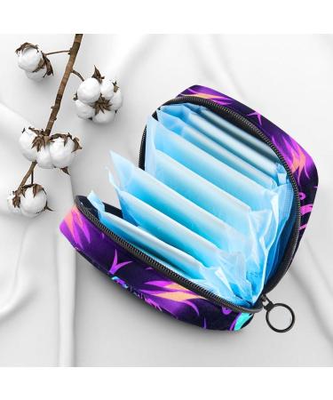 MUOOUM Skull Player Menstrual Pad Bag - Zippered Travel Storage for Tampons & Period Products - Compact 4.7x6.6 in for Women & Girls - Buy Online on GoSupps.com