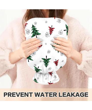 Buffalo Christmas Trees Heat Bottle - 2L Pain Relief Water Bag & Warming Bed Warmer for Headaches - Buy Online on GoSupps.com